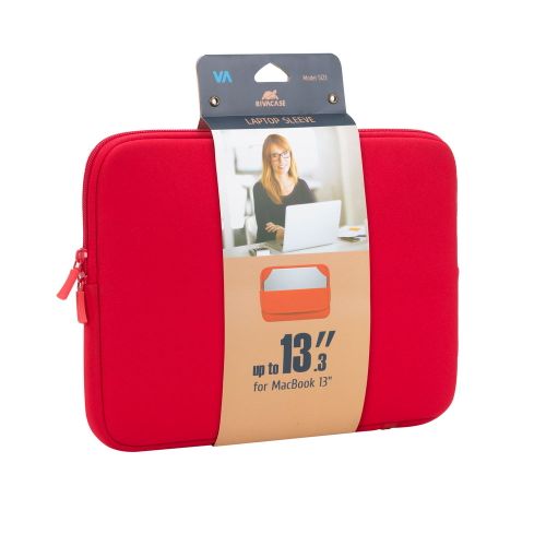 Torba RivaCase 13.3" Antishock 5123 Red MacBook 13 sleeve slika 3