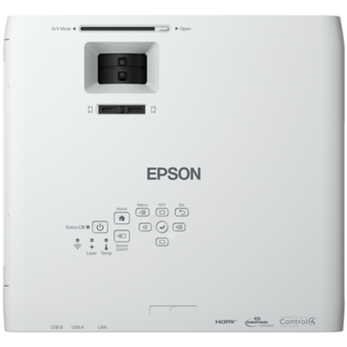 Epson  V11HA70080  EB-L210W Projector, Laser, WXGA, 3LCD, 4500 lumen, 2,5M:1, 16W speaker, HDMI, WiFi, LAN, USB, VGA slika 2