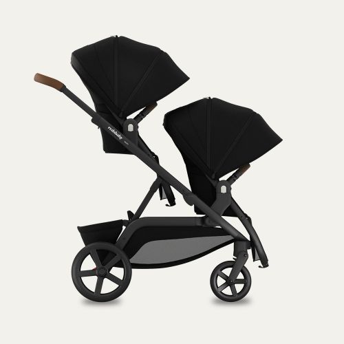 REDSBABY NUVO Twin dječja kolica 2u1 Black, Black B slika 3