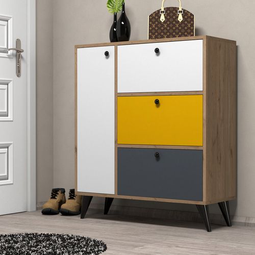 Bella 1804 Oak
White
Yellow
Anthracite Shoe Cabinet slika 1