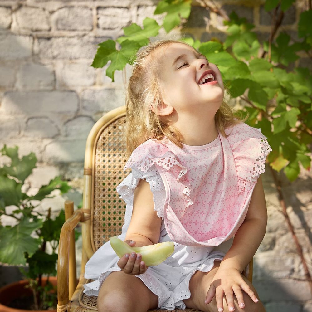 Elodie Vodootporan siperak Embroidery Anglaise Pink slika 2