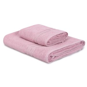 Dora - Rose Rose Towel Set (2 Pieces)