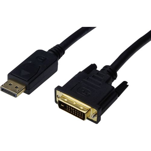Digitus DisplayPort / DVI adapterski kabel DisplayPort utikač, DVI-D 24+1-polni utikač 3.00 m crna AK-340306-030-S  DisplayPort kabel slika 3