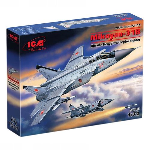 Model Kit Aircraft - Mikoyan-31B Russian Heavy Interceptor Fighter 1:72 slika 1