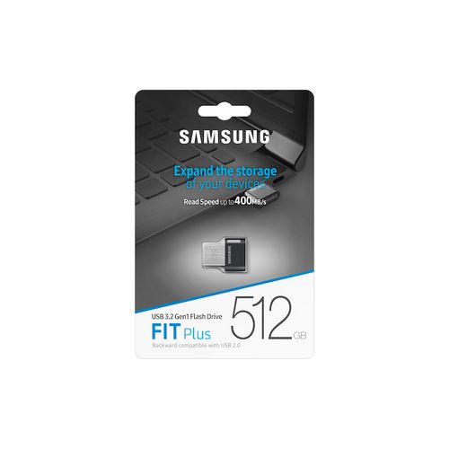 Samsung 512GB FIT Plus USB 3.1 MUF-512AB sivi slika 2