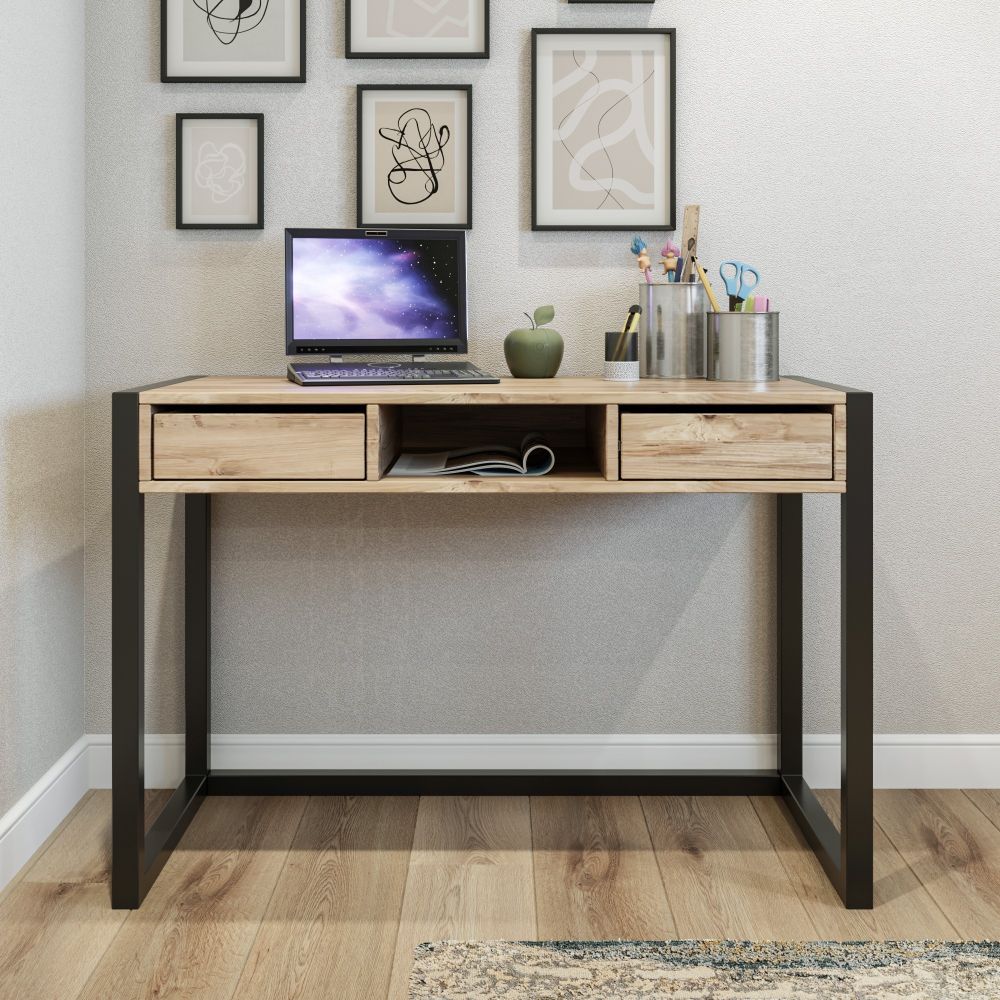 Ogene Atlantic Pine
Black Study Desk slika 2