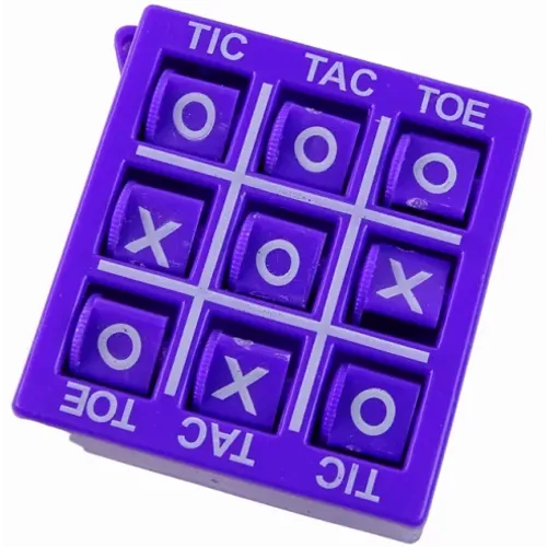 Igra Tic Tac Toe - Ljubičasta slika 1