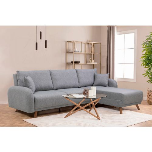 Atelier Del Sofa Hera 1 Ugao - Sivi Ugao Kauč na Razvlačenje slika 3