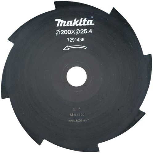 Makita nož za kosilicu 200x25,4 mm s 8 zubaca slika 1