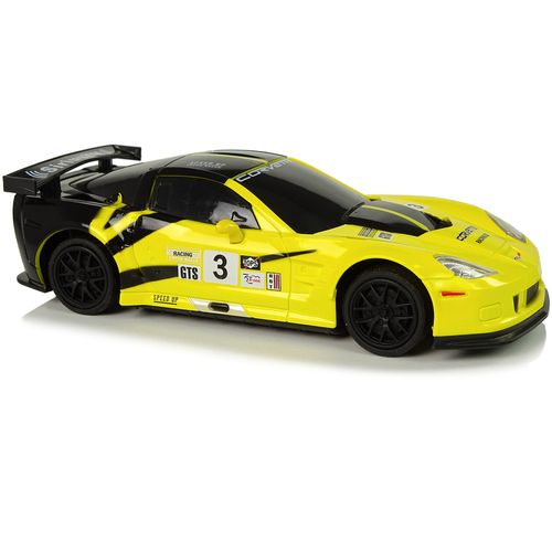 Sportski auto na daljinsko upravljanje Corvette C6.R žuti slika 3