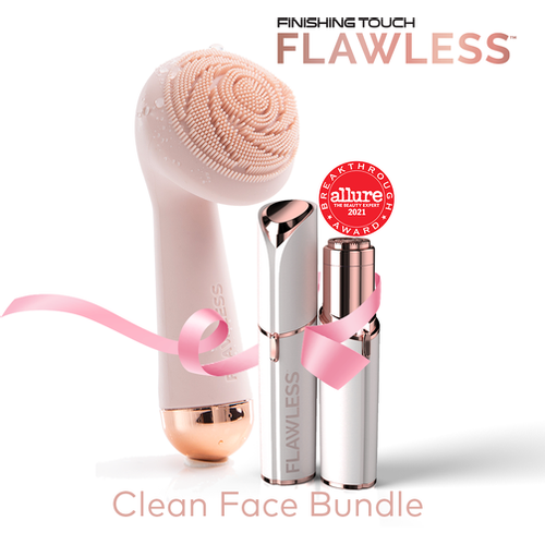 Flawless Finishing Touch Clean Face Bundle / set slika 1