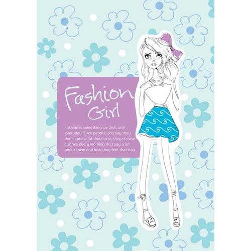 Notebook - Fashion Girl - cvetici (M) slika 1