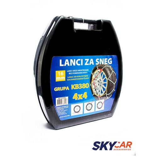 SkyCar Lanci za sneg KB380 4x4 16mm slika 1