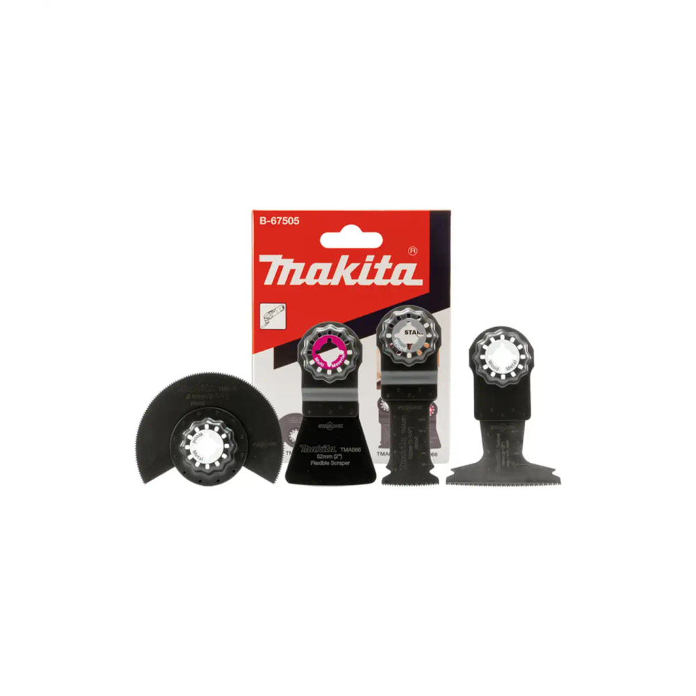 Makita - Set pribora za multifunkcijski alat 4-djelni B-67505 slika 1
