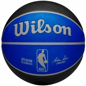 Wilson nba team city edition dallas mavericks out ball wz4024207xb
