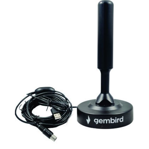 GMB-533USB **Gembird Antena sobna/spoljna sa pojacalom, UHF, dobit 21dB, visina 15cm, USB, 5m (495) slika 5