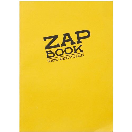 Clairefontaine Zap book A4 80gr 160L, mix boja, bjanko, 100% reciklirani papir slika 1