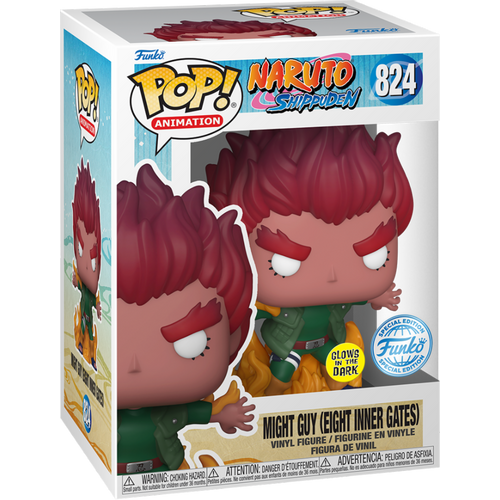 Funko Pop Animation: Naruto - Might Guy (Eight Inner Gates) (GW)(SP) slika 1