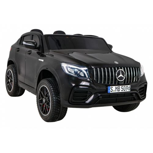 Licencirani auto na akumulator Mercedes GLC 63S - dvosjed - crni slika 8