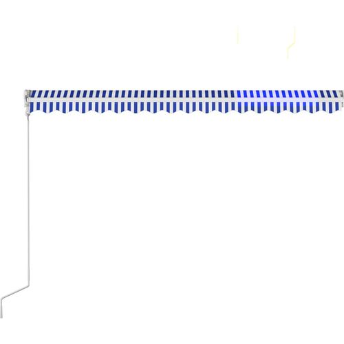 Tenda na automatsko uvlačenje 400 x 300 cm plavo-bijela slika 62