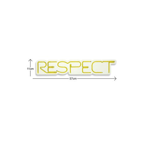 Wallity Ukrasna plastična LED rasvjeta, Respect - Yellow slika 12