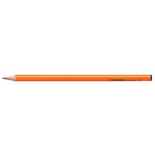 STABILO Trio grafitna olovka hb fluo oranž slika 1