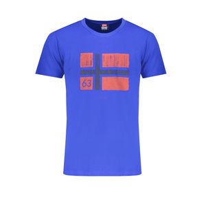 NORWAY 1963 MEN'S SHORT SLEEVE T-SHIRT BLUE