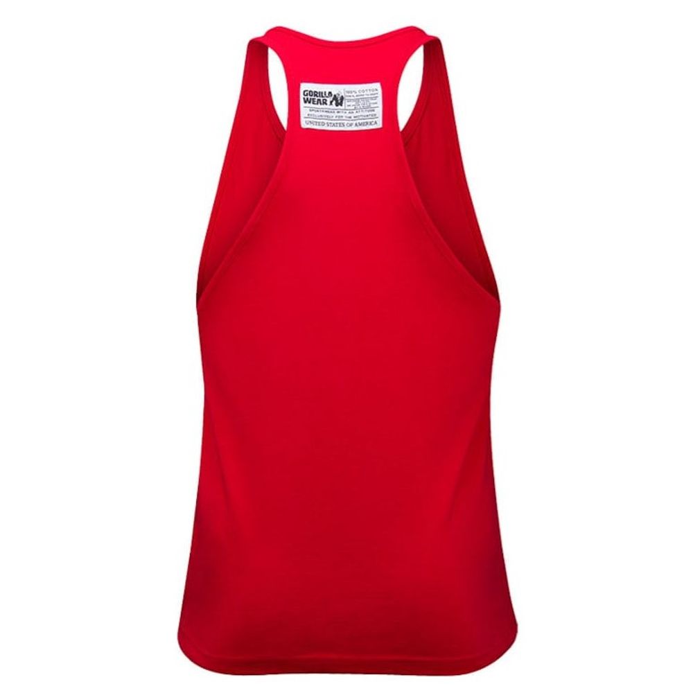 Gorilla Wear CLASSIC Majica bez rukava, Crvena slika 3