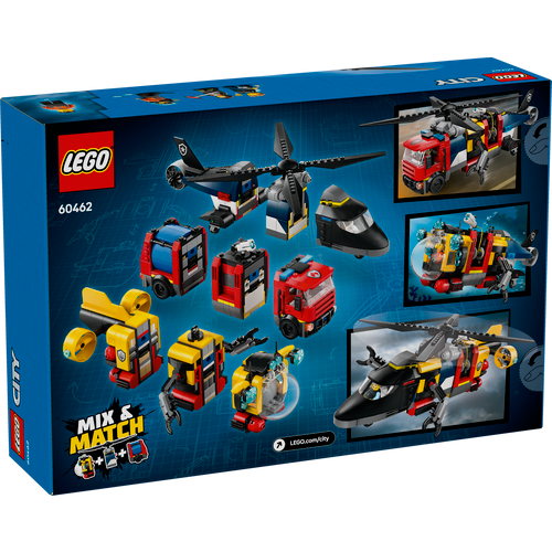 LEGO® CITY 60462 Helikopter, vatrogasni kamion i podmornica slika 5