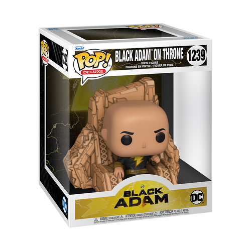 Funko Pop Deluxe: Black Adam - Black Adam na Prijestolju slika 1