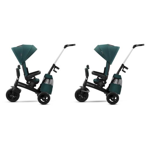 Kinderkraft tricikl Easytwist midnight green slika 4