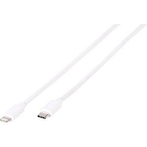 Vivanco USB kabel USB 2.0 USB-C® utikač, Apple Lightning utikač 1.00 m bijela  45281