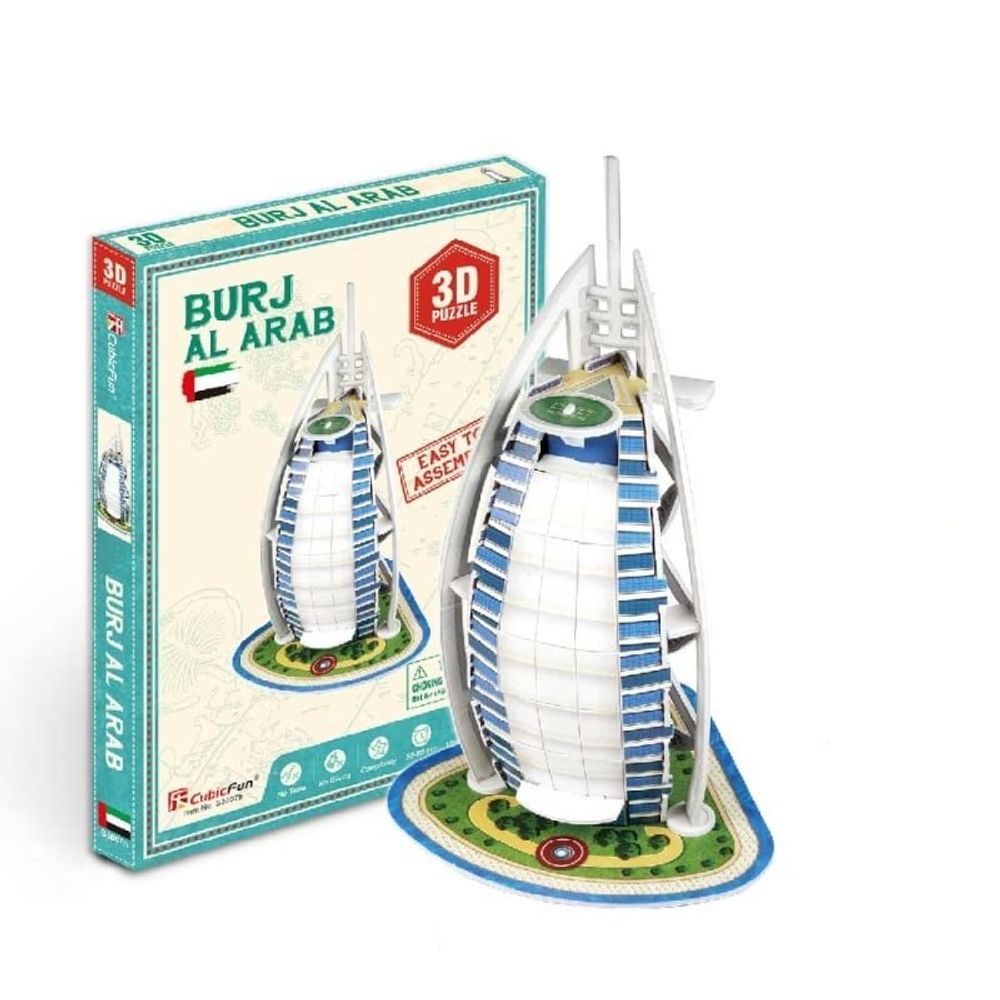 CubicFun 3D Puzzle Burj Al Arab - Toranj Arapa slika 1
