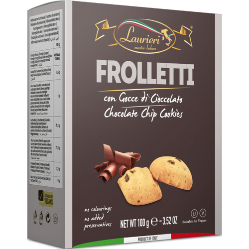 Laurieri Frolletti Choco Chips 100g slika 1