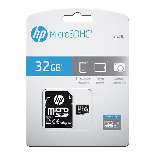 Memorijska kartica HP MicroSD mi210, 32GB, klasa brzine U1, s adapterom slika 1