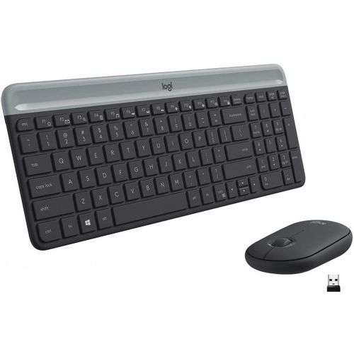 Logitech tastatura + miš MK470 US Slim Wireless 920-009204 slika 2