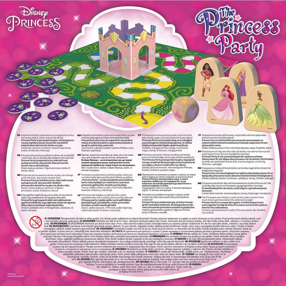 Trefl Disney igra Princess Party 02434  slika 2