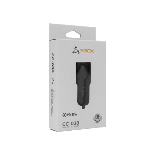 S BOX CC 038, Black, Car USB Charger slika 5