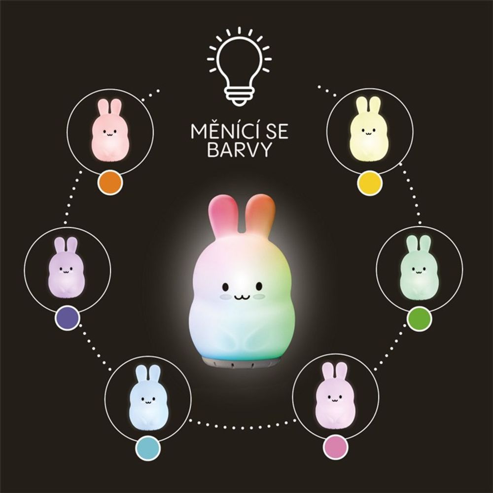 Zopa Noćno svjetlo Rabbit - Veličina M slika 13