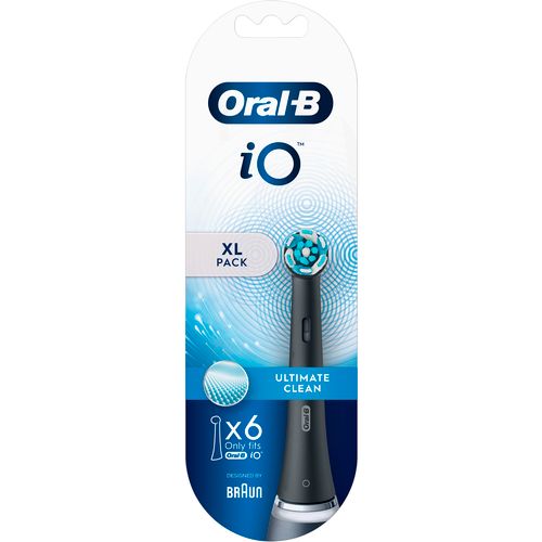 Oral-B iO zamjenske glave Ultimate Clean Black 6ct slika 2
