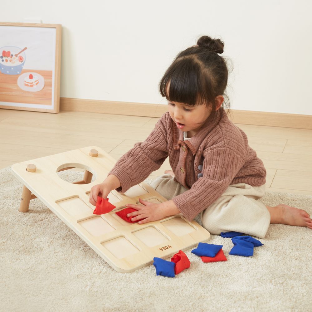 Viga 2u1 arkadna igra tic-tac-toe + cornhole - bacanje u metu slika 7