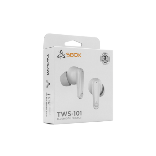 Sbox bluetooth EARBUDS Slušalice + mikrofon  EB-TWS101 Bijele slika 5