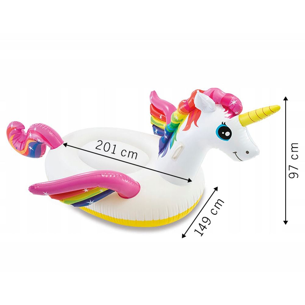 Madrac na napuhavanje Unicorn Island Intex 57561 slika 5
