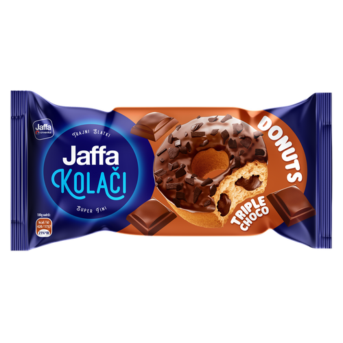 Jaffa kolač Donut Triple Choco 58 g slika 1