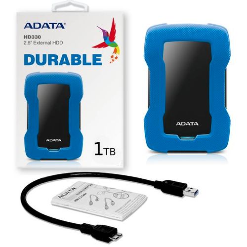 A-DATA 1TB 2.5 inča AHD330-1TU31-CBL plavi eksterni hard disk slika 2