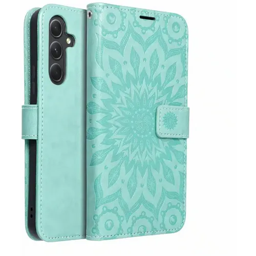 MEZZO Book case preklopna torbica za SAMSUNG GALAXY A54 5G mandala green slika 3