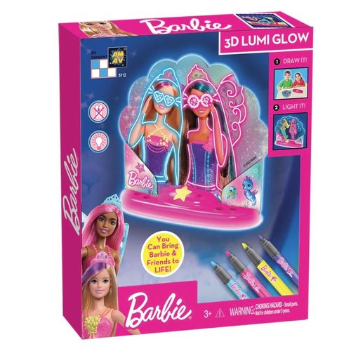 Barbie set Fairy Glow Paint N Lite 5112 slika 1