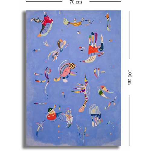 70100KANDINSKY033 Multicolor Decorative Canvas Painting slika 3