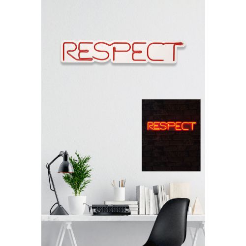 Wallity Ukrasna plastična LED rasvjeta, Respect - Red slika 3