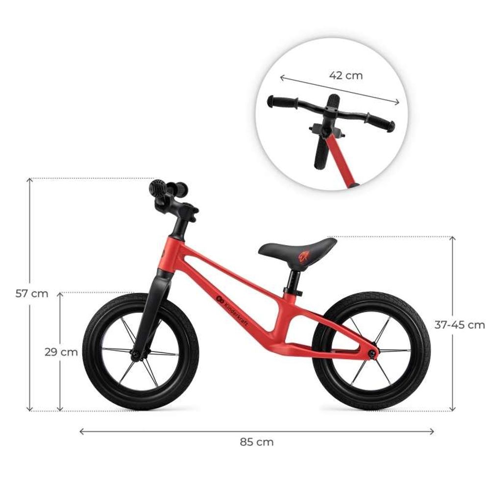 Kinderkraft Balans bicikl Eter, Red slika 8